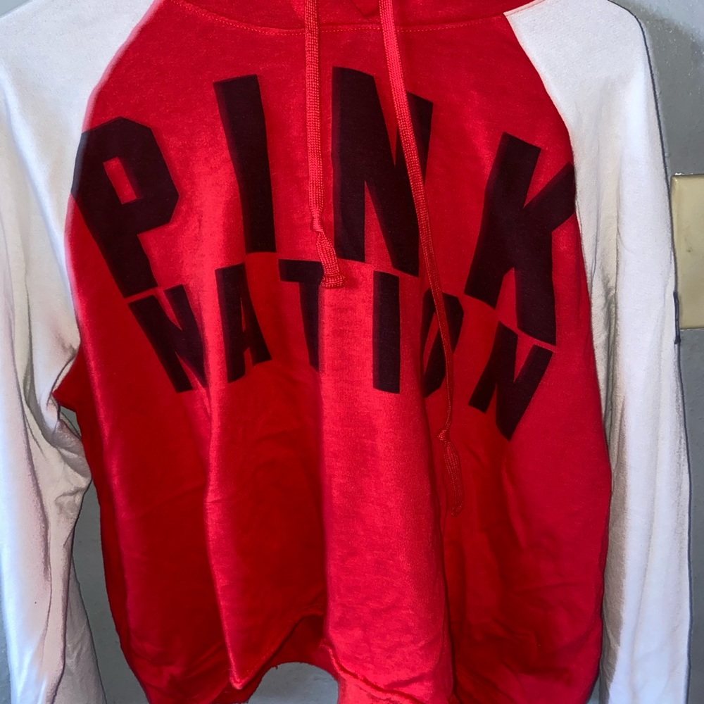 Pink hoodie